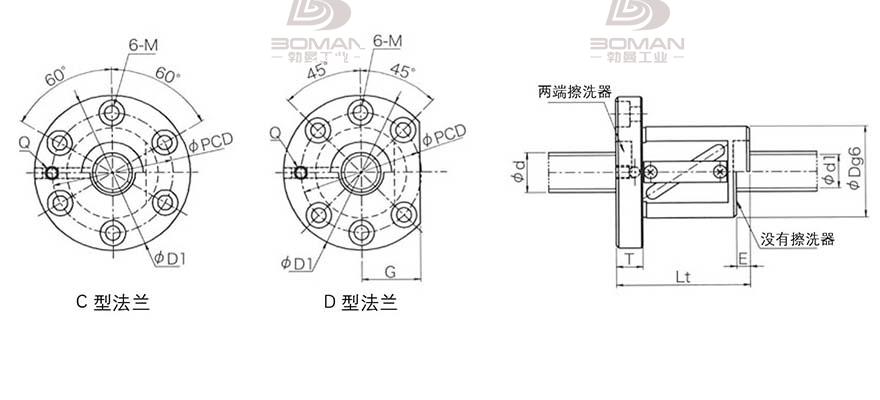 KURODA GR4010DS-CALR 日本黑田精工丝杠钢珠安装方法